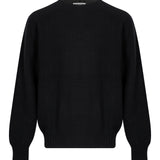Maglia girocollo in nero 