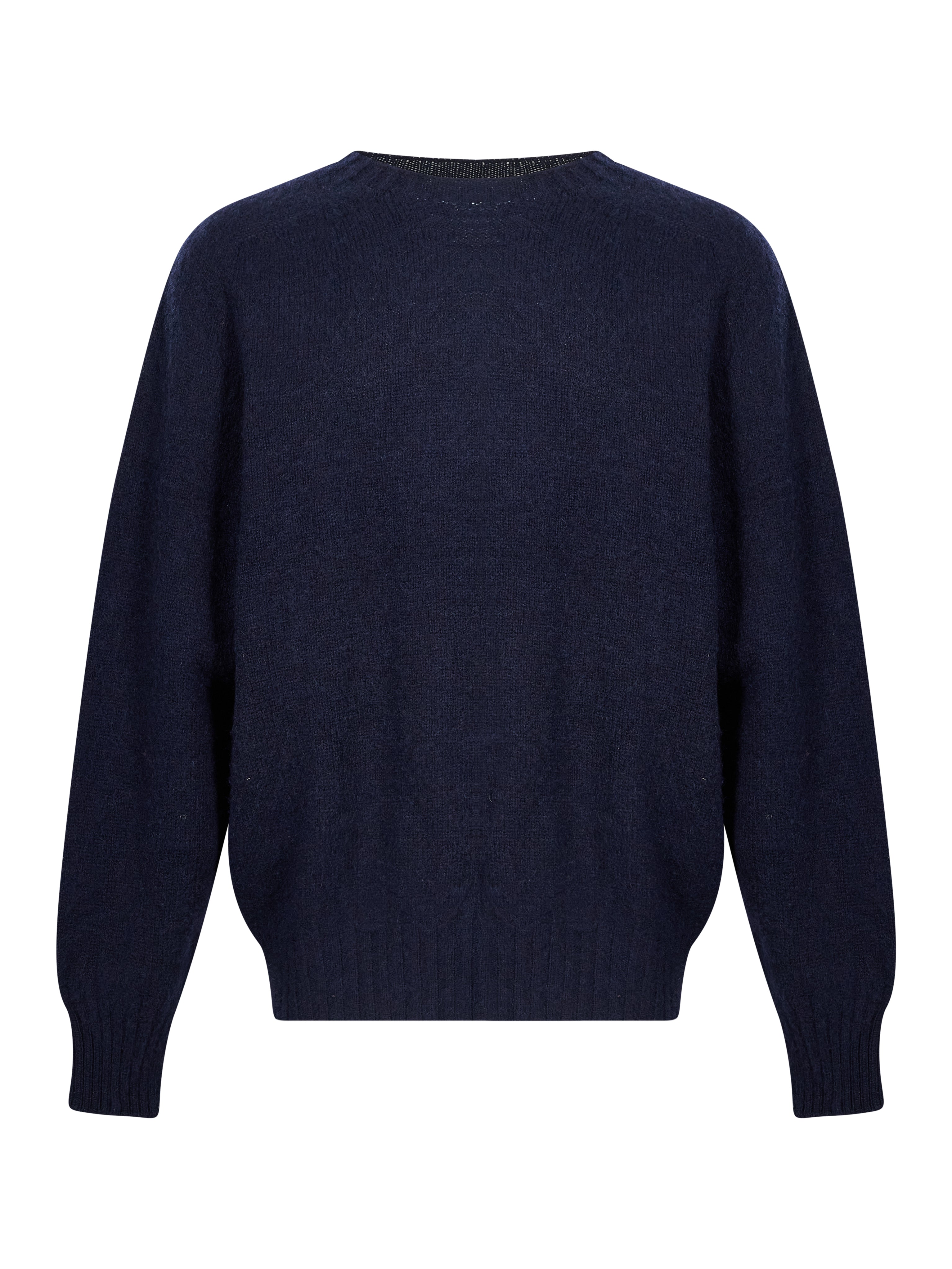 Maglia girocollo in blu 