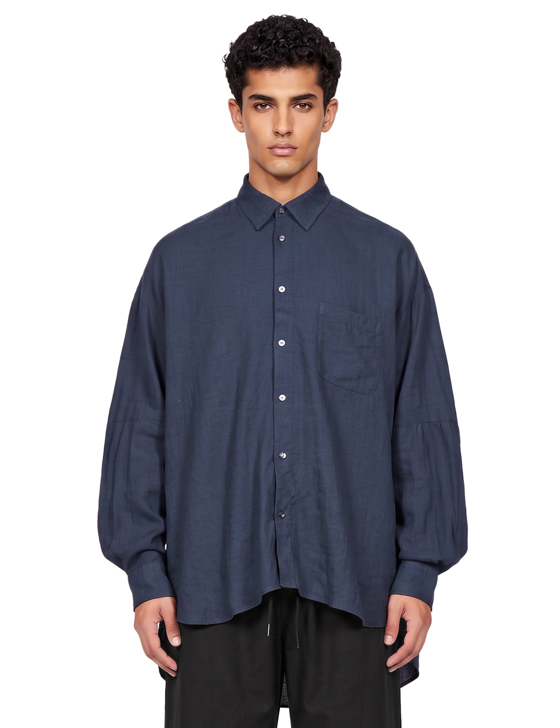Camicia Anti in blu 