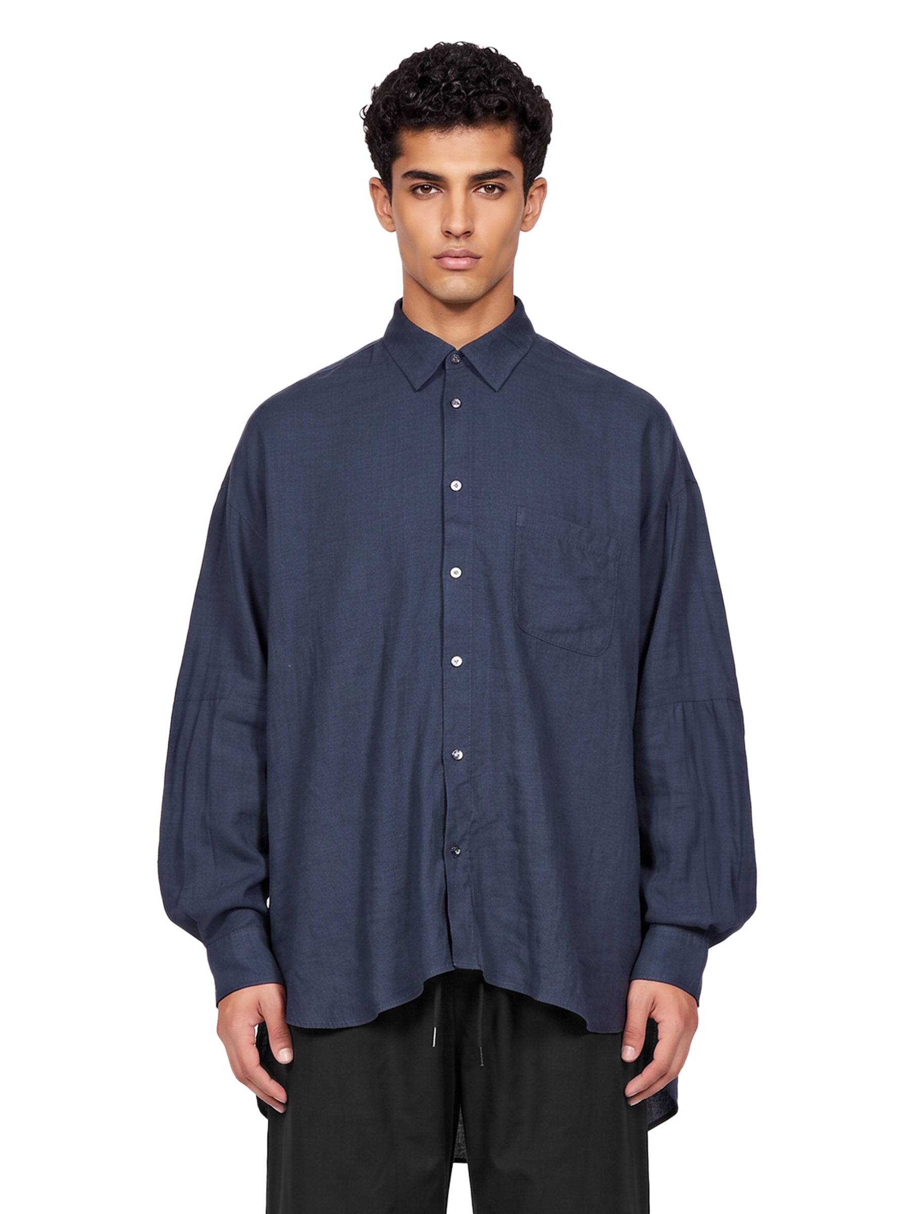 Camicia Anti in blu 