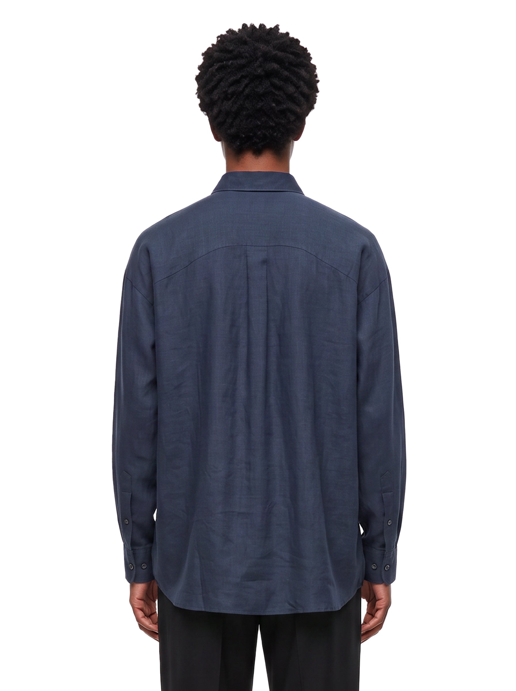 Camicia Anti in blu 