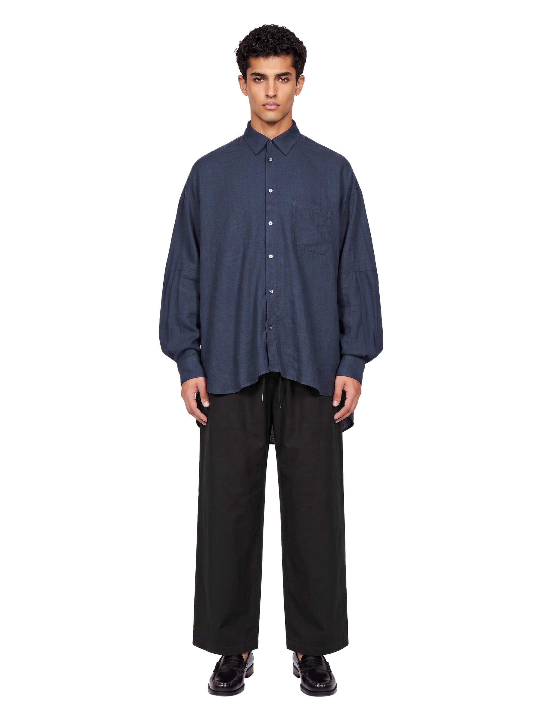 Camicia Anti in blu 