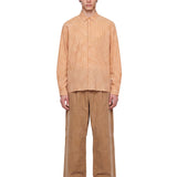 Pantaloni dropout in beige 