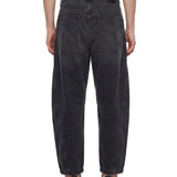Pantaloni Twisted in grigio scuro 