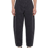 Pantaloni Twisted in grigio scuro 