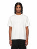 T-shirt girocollo in bianco