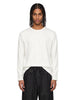 T-shirt girocollo in bianco