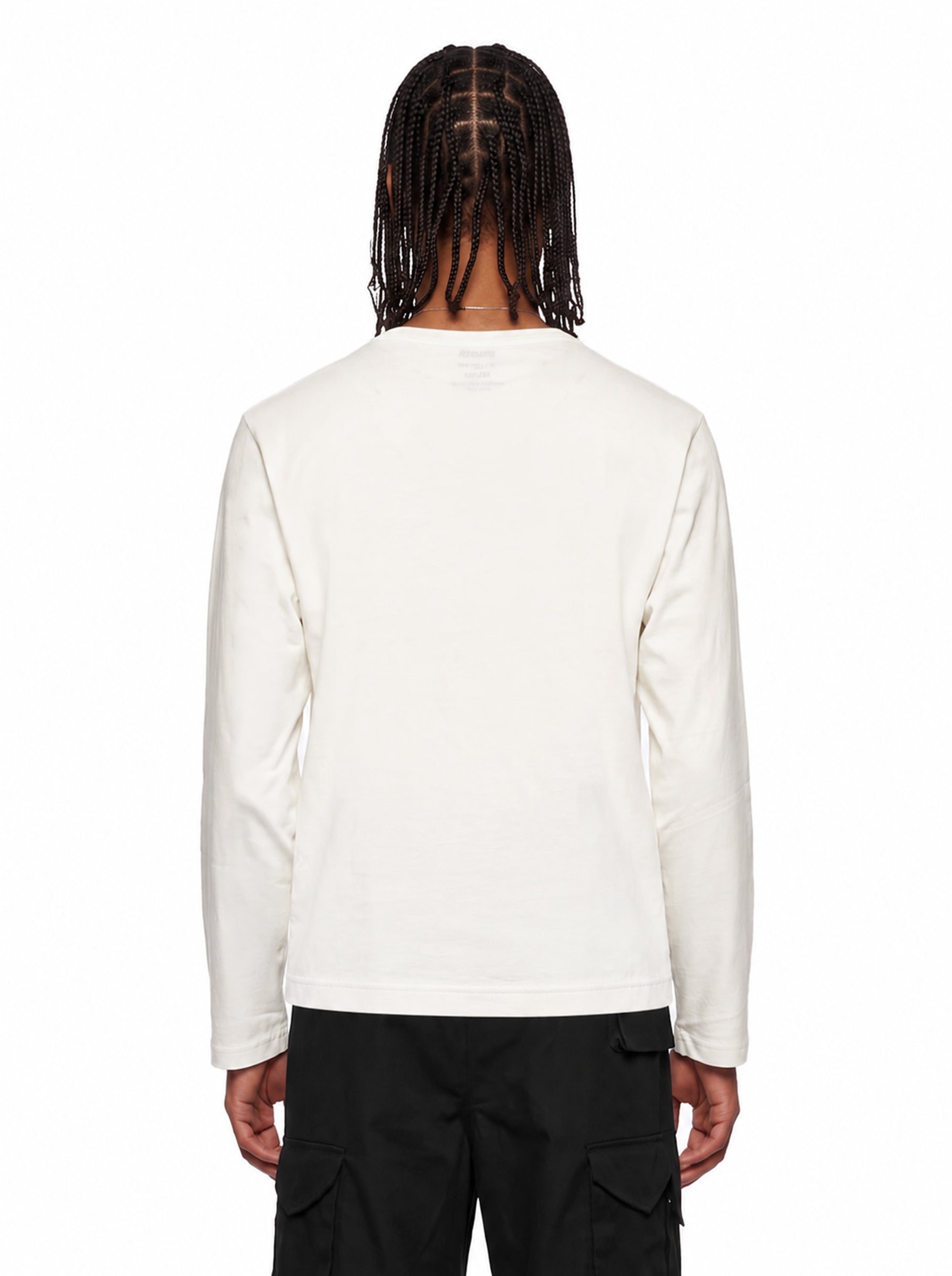 T-shirt Re-Logo in bianco 