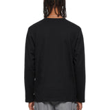 T-shirt Re-Diagonal in nero 