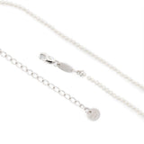 Collana con ciondolo orsachiotto in beige e rosa 