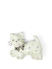 Fermaglio per capelli Cat in bianco