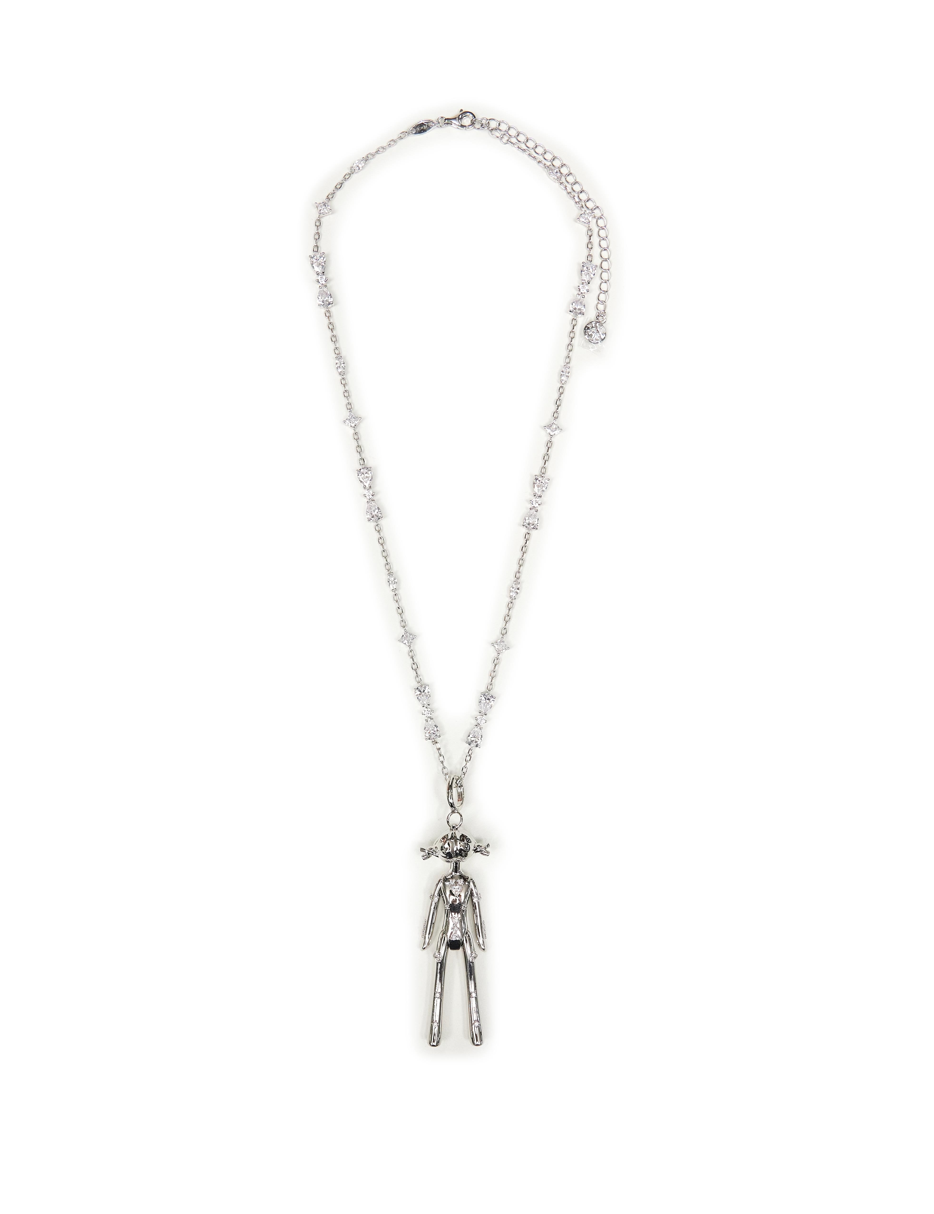 Collana con ciondolo Small Girl color argento 