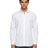 Camicia classica in bianco 