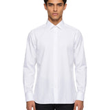 Camicia classica in bianco 