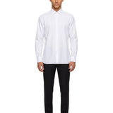 Camicia classica in bianco 