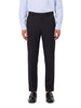 Pantaloni con pieghe in nero