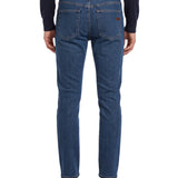 Jeans slim fit in blu 