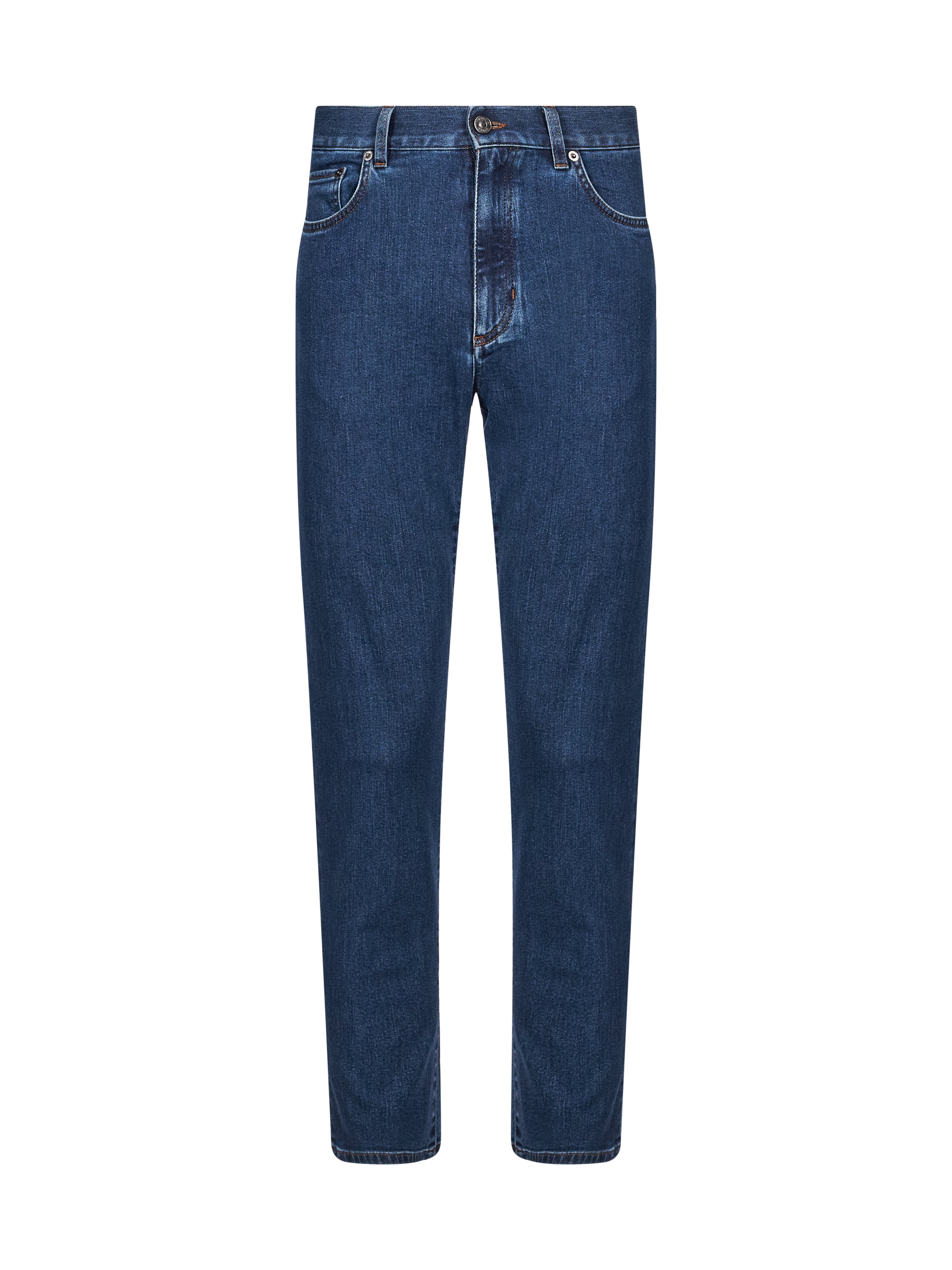Jeans slim fit in blu 