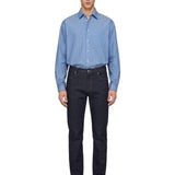 Jeans slim fit in blu 