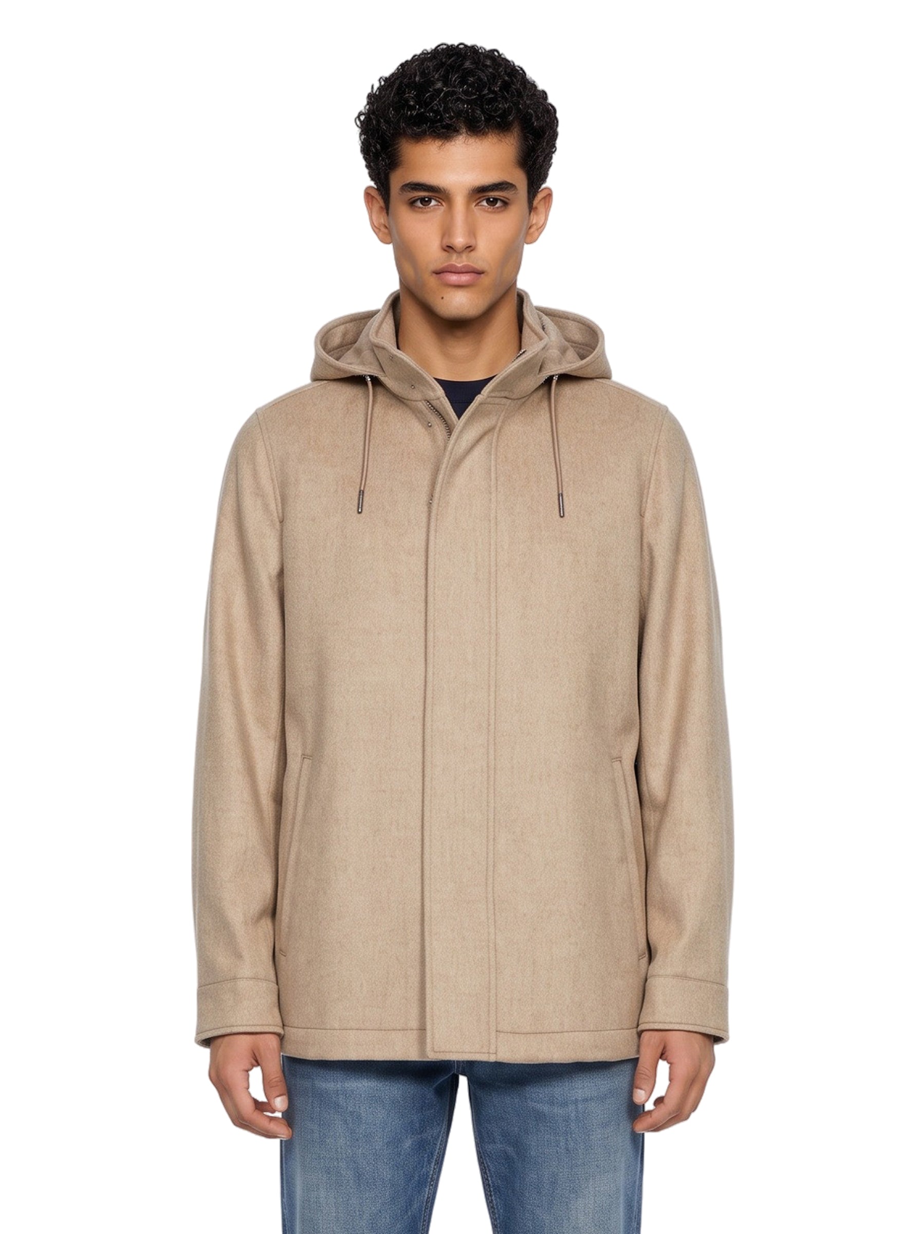 Giacca a vento Oasi in beige 