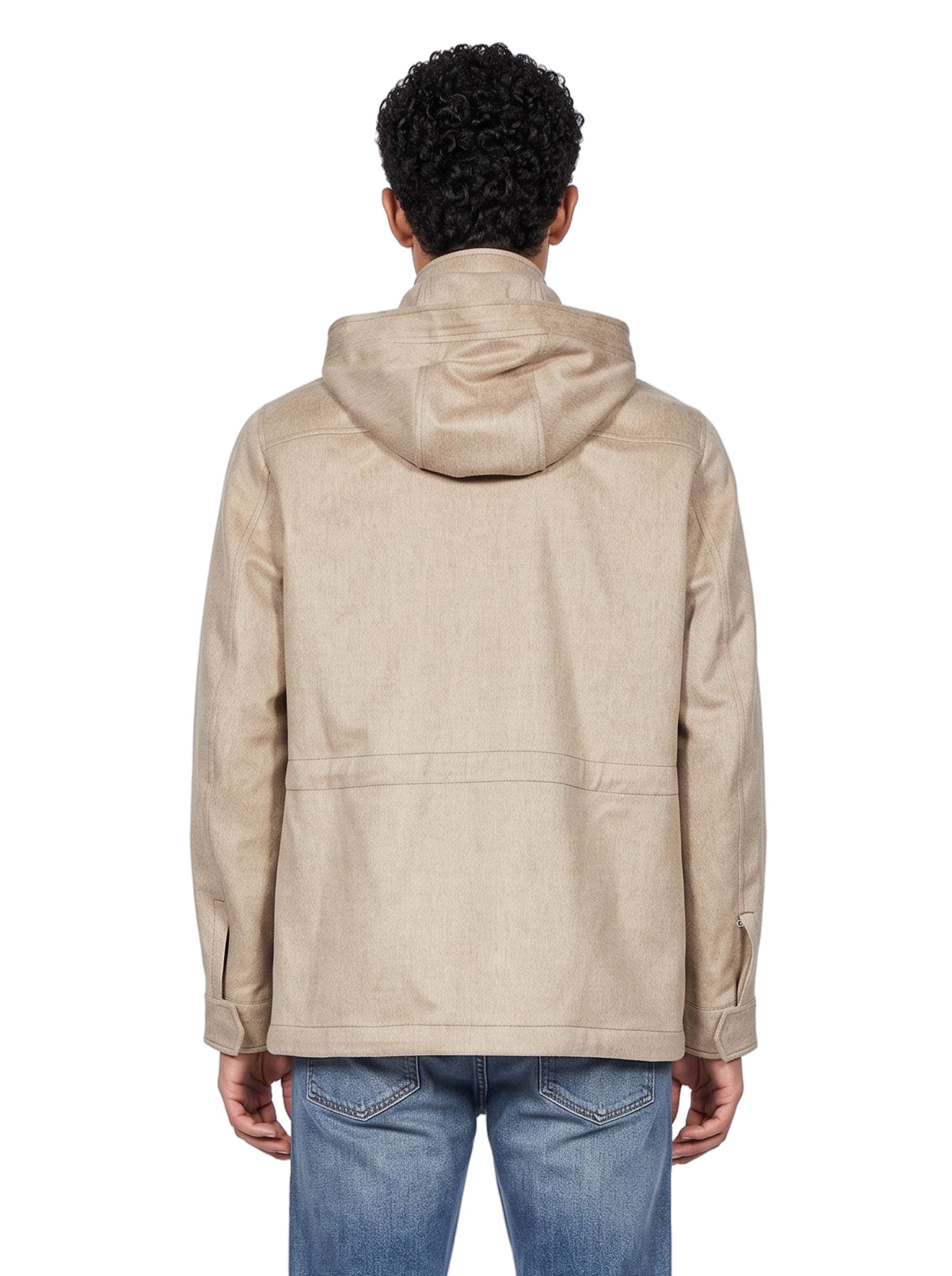 Giacca a vento Oasi in beige 