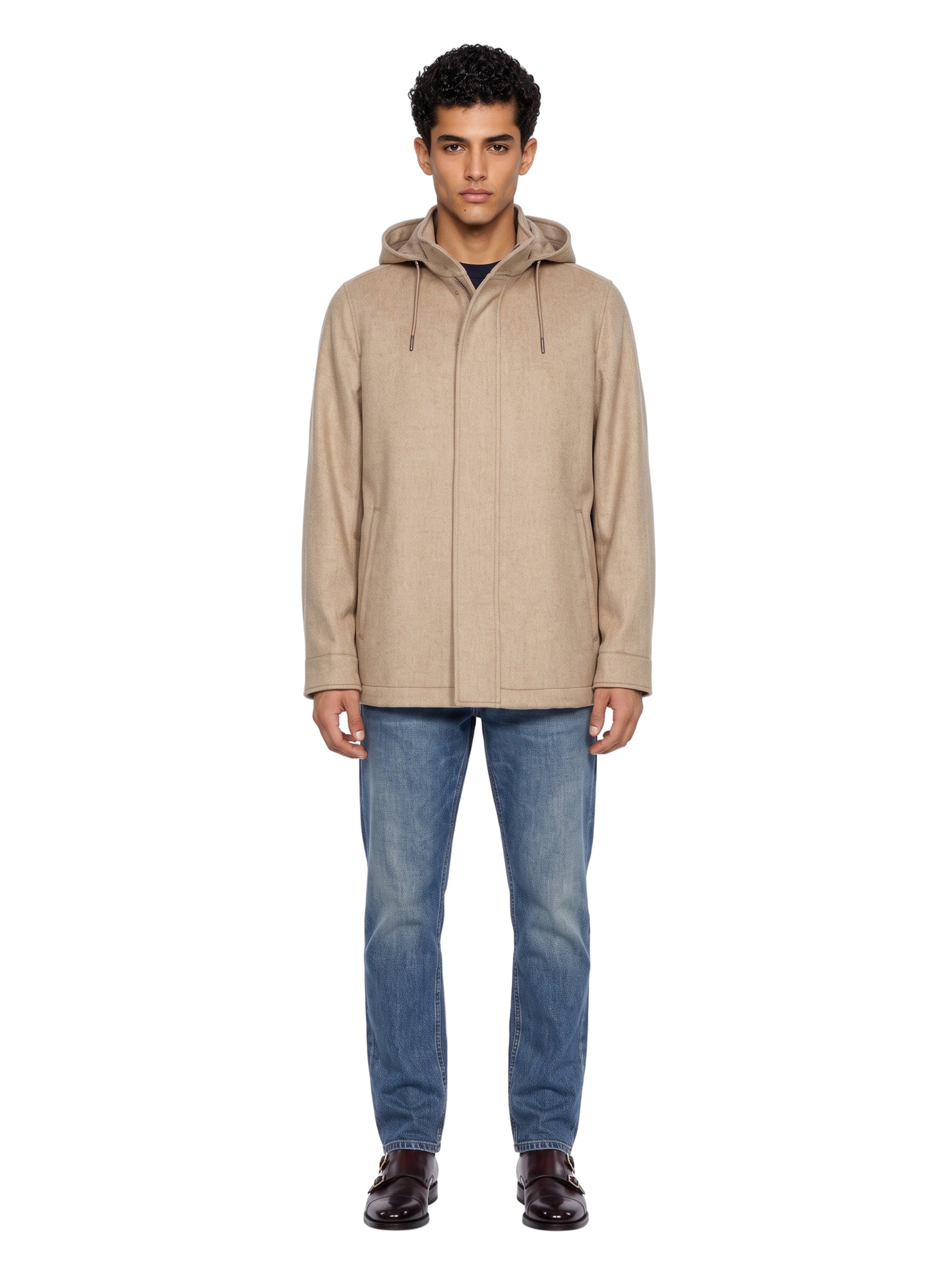 Giacca a vento Oasi in beige 
