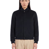 Bomber in cashmere Oasi in blu 