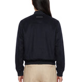 Bomber in cashmere Oasi in blu 
