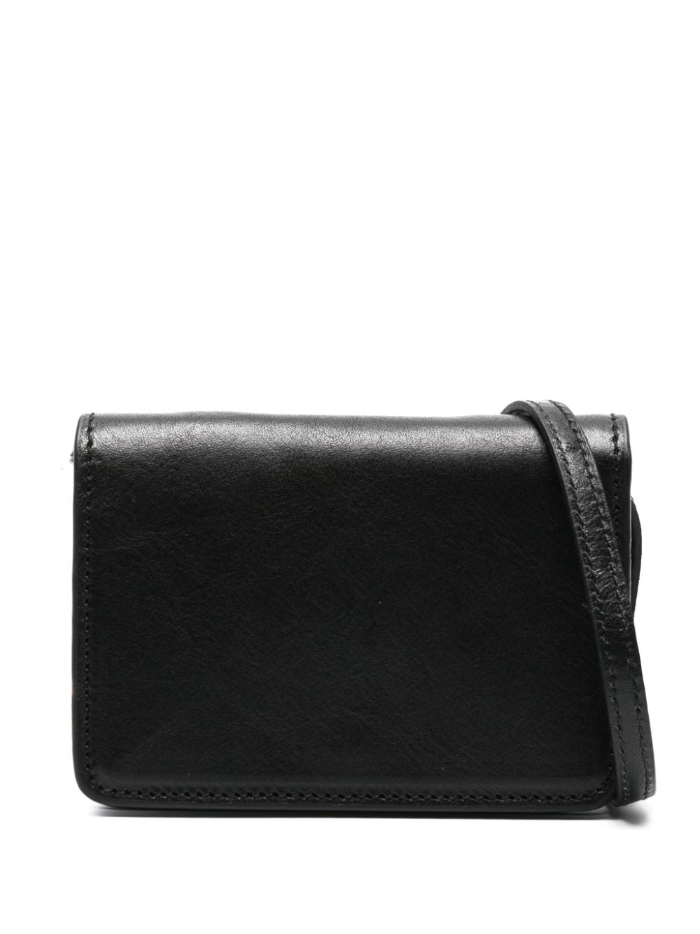 Portafoglio con logo in nero di ANN DEMEULEMEESTER - unisex 