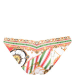 Slip bikini con stampa Saluti Summertime in multicolore - donna 