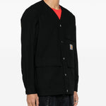 Camicia con applicazione in nero - uomo 