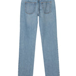 Jeans a vita alta in blu - donna 