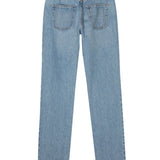 Jeans a vita alta in blu - donna 