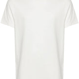 T-shirt girocollo in bianco - uomo 