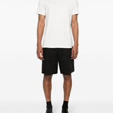 T-shirt girocollo in bianco - uomo 