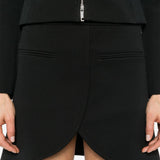 Minigonna Ellipse in nero - donna 