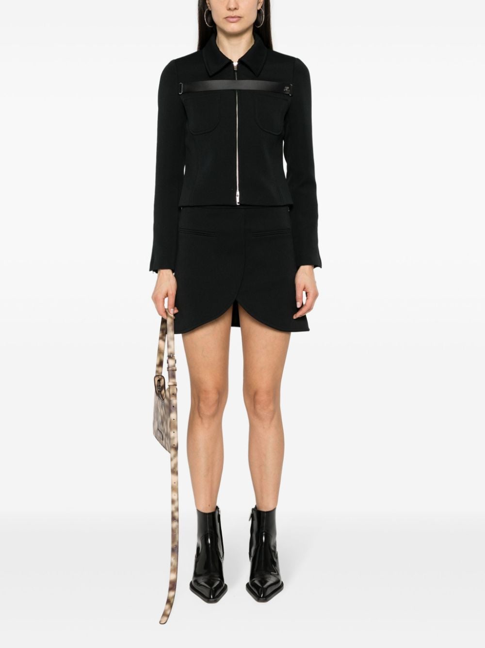 Minigonna Ellipse in nero - donna 
