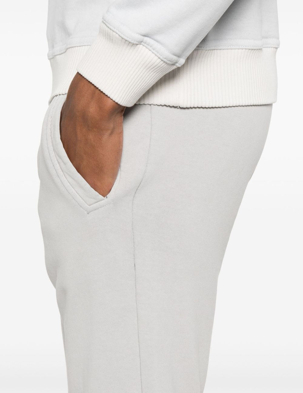 Pantaloni sportivi affusolati in grigio di Cruciani - uomo 