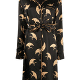 Abito con stampa doralas in nero - donna 