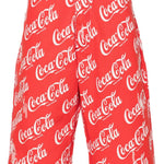 Bermuda Coca-Cola con stampa in rosso - uomo 