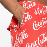 Bermuda Coca-Cola con stampa in rosso - uomo 