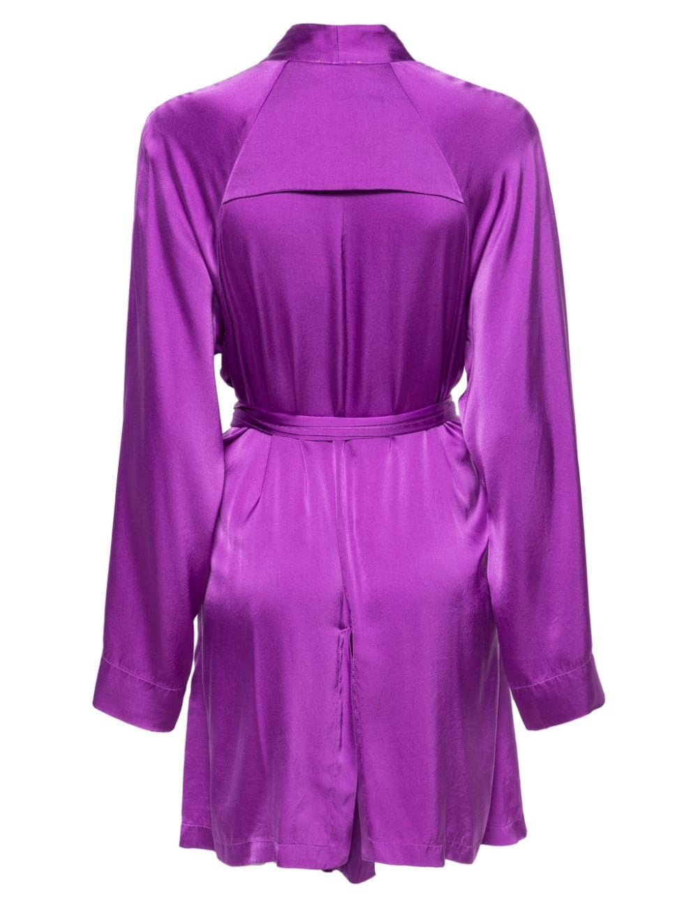 Abito con cintura stile kimono in viola - donna 
