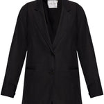 Giacca monopetto in nero - donna 