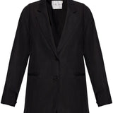 Giacca monopetto in nero - donna 