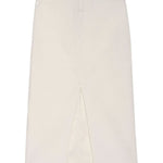 Gonna midi The Midaxi in denim in beige - donna 
