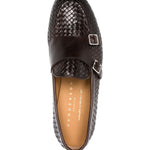Mocassini con fibbia in marrone - uomo 