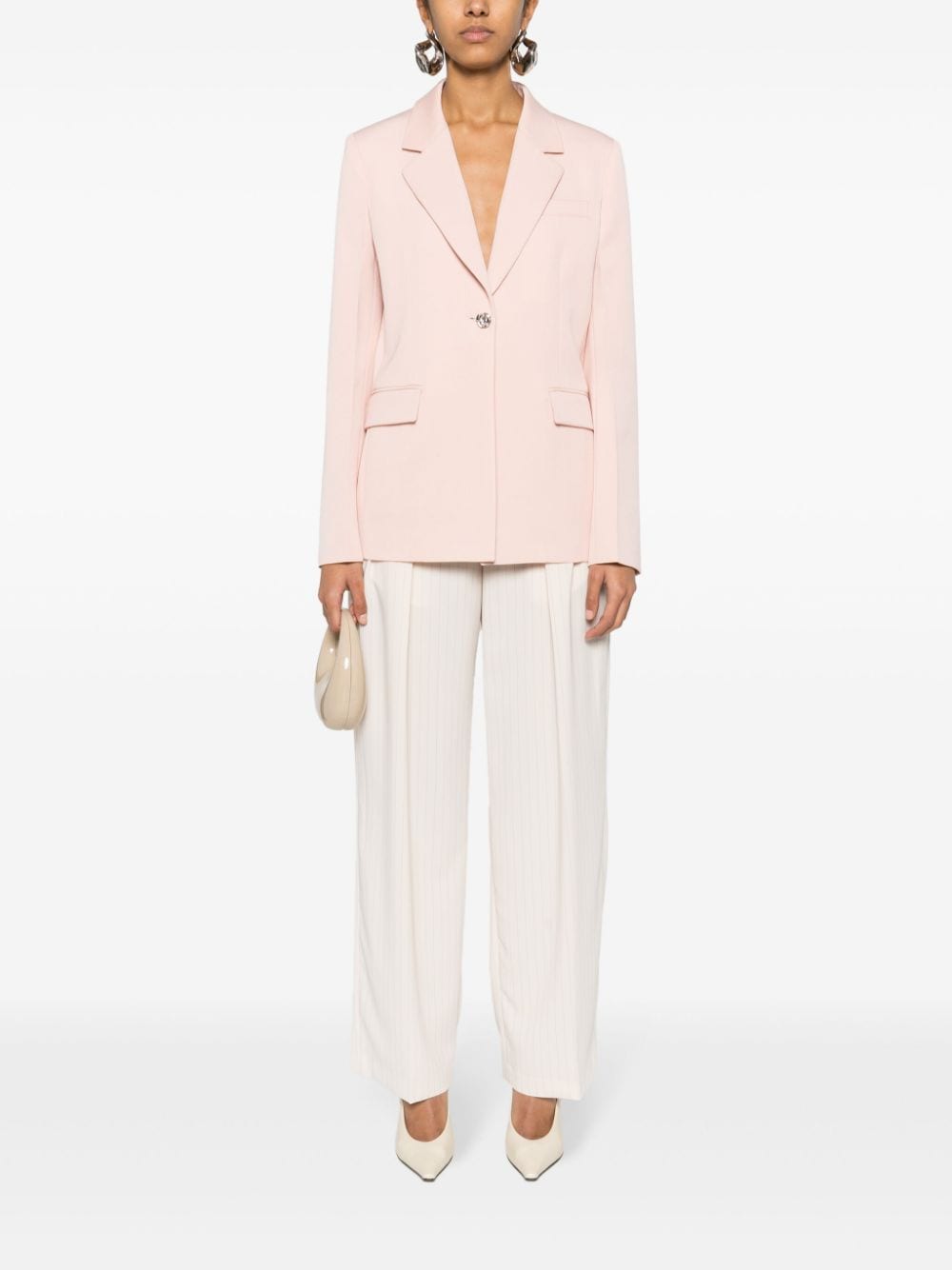 Blazer monopetto in rosa - donna 