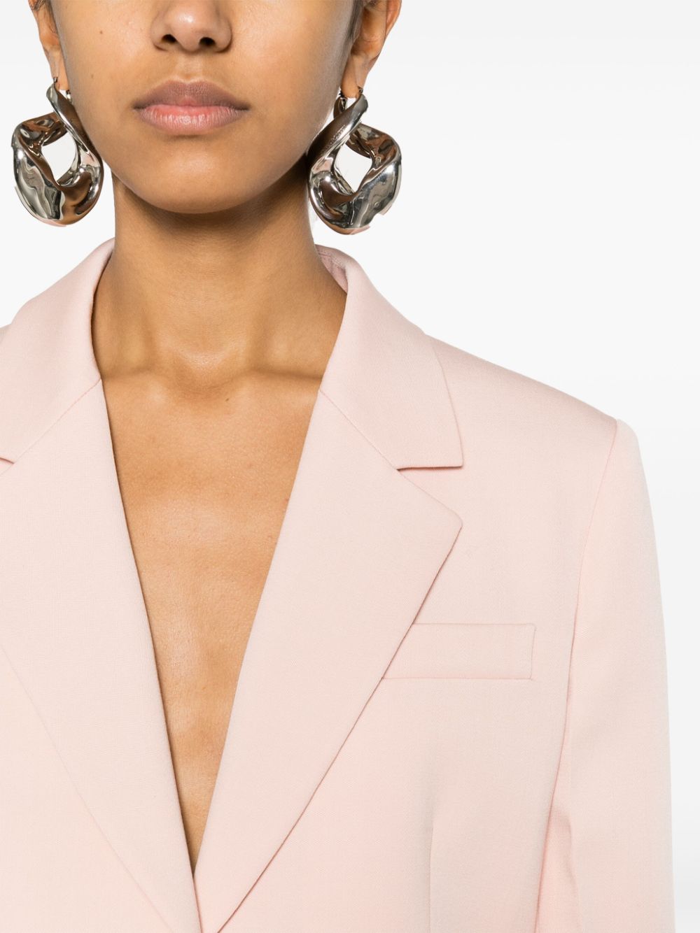 Blazer monopetto in rosa - donna 
