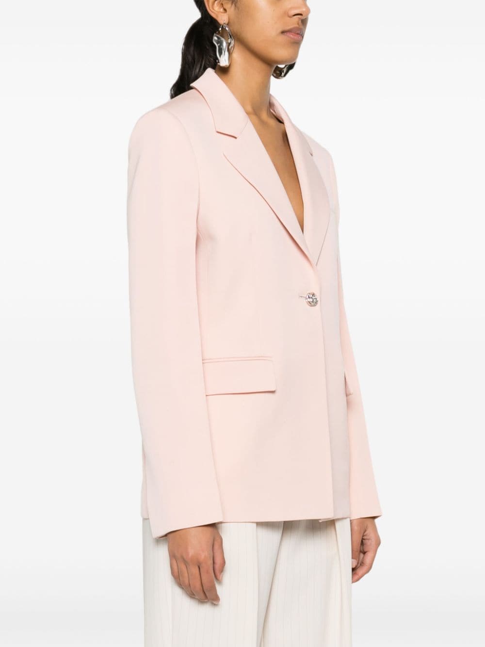 Blazer monopetto in rosa - donna 