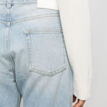 Jeans dritti Wular a vita alta in blu - donna 